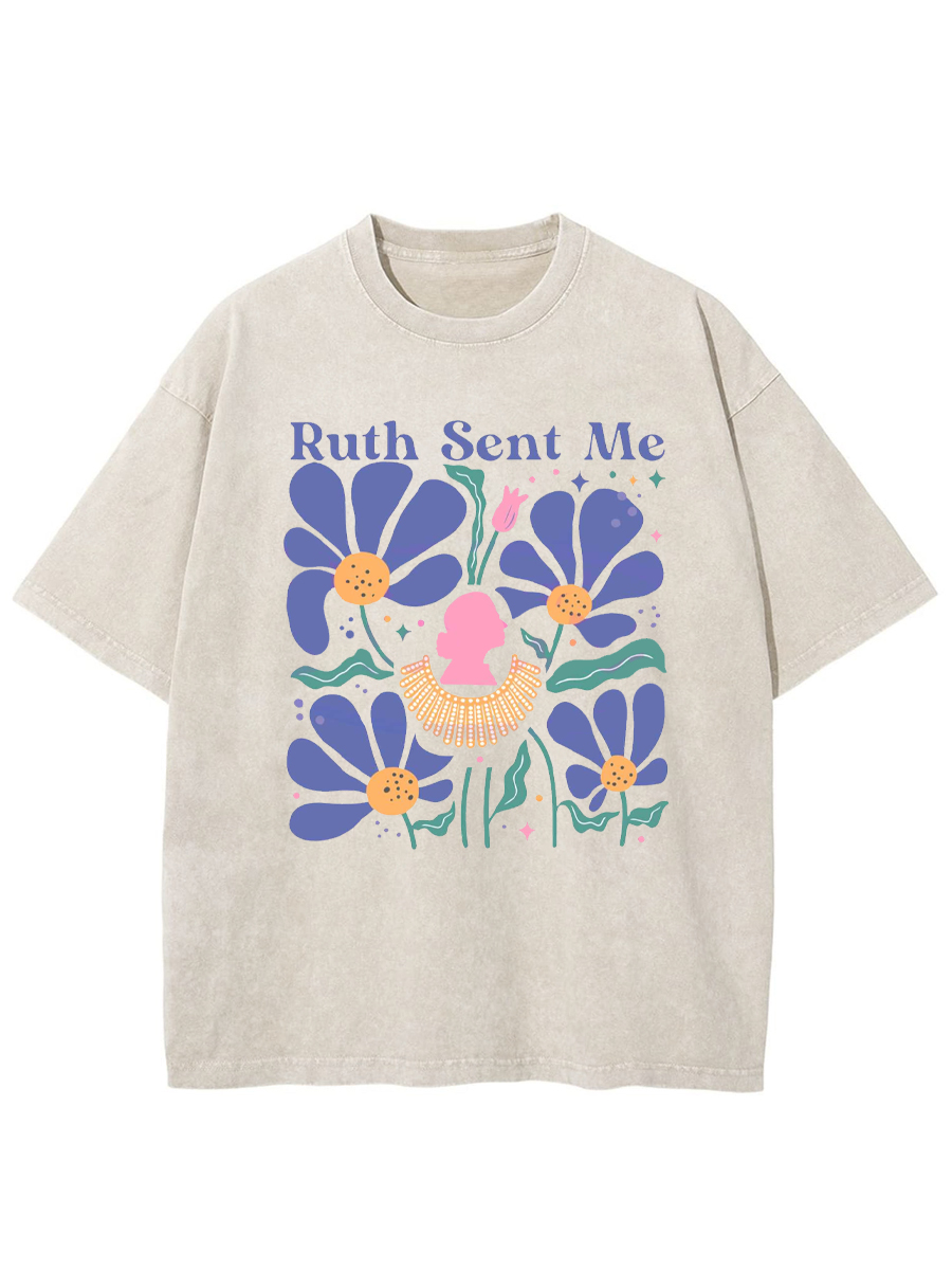 Vintage Floral Washed T-Shirt