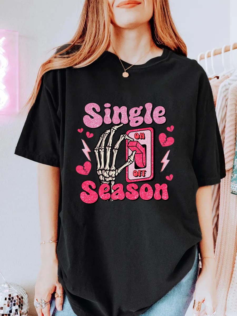 Vintage Single Season Oversize Graphic Tee