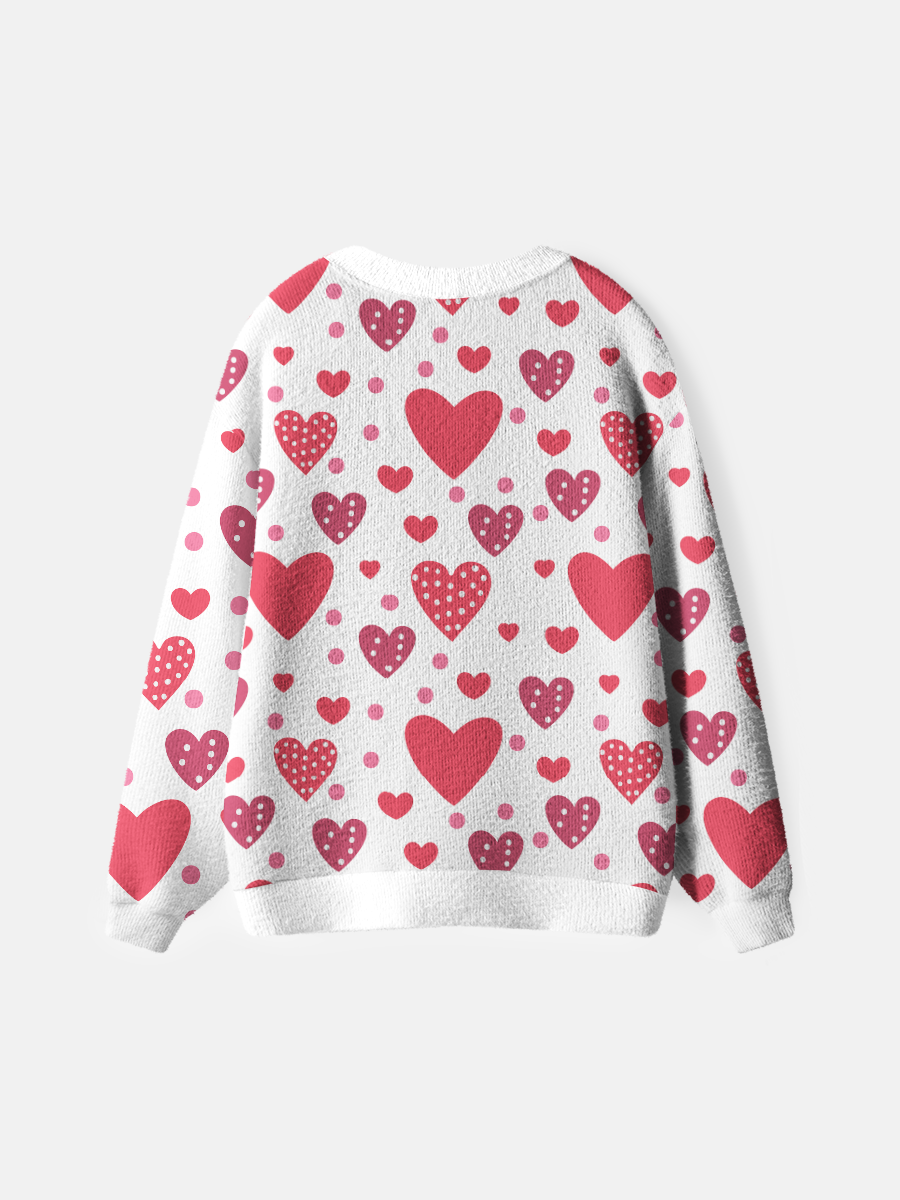 Vintage Valentine Vibes Cardigan Sweaters