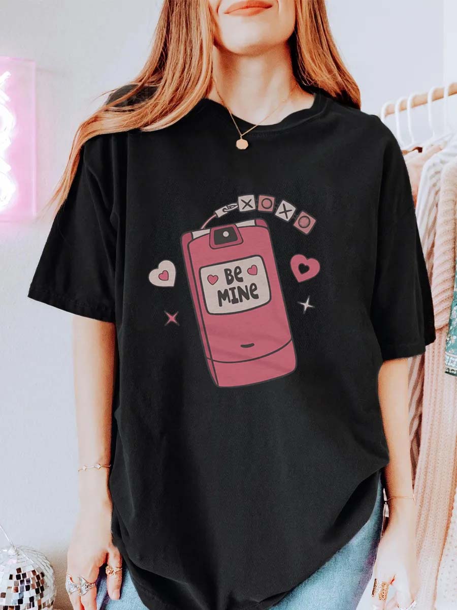 Vintage Xoxo Flip Oversize Graphic Tee