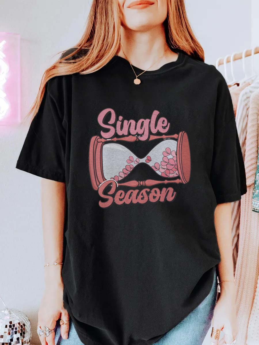 Vintage Single Season Oversize Graphic Tee