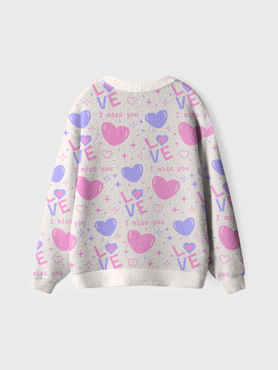 Vintage Coffee Is My Valentine Cardigan Sweaters