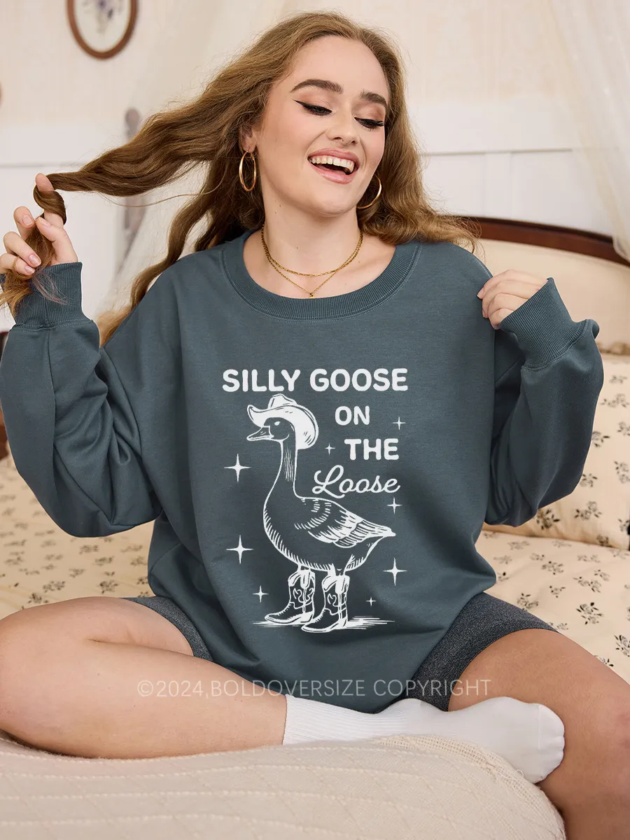 Vintage Silly Goose On The Loose Sweatshirt