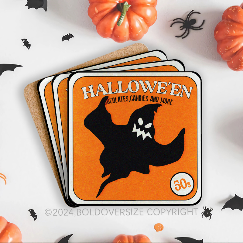 Vintage Candies And More Corkwood Coaster