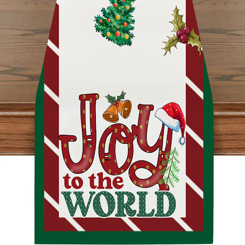 Cute Cartoon Christmas Party Tablecloth