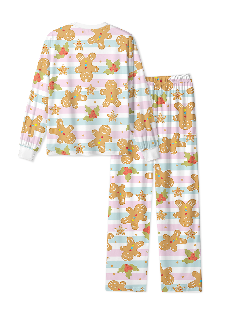 Vintage Gingerbread Parade Pajamas