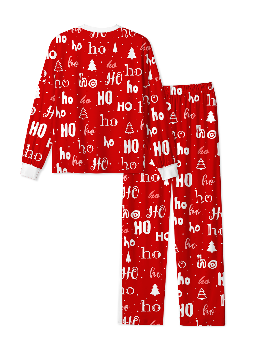 Vintage Classic Ho Ho Ho Pajamas