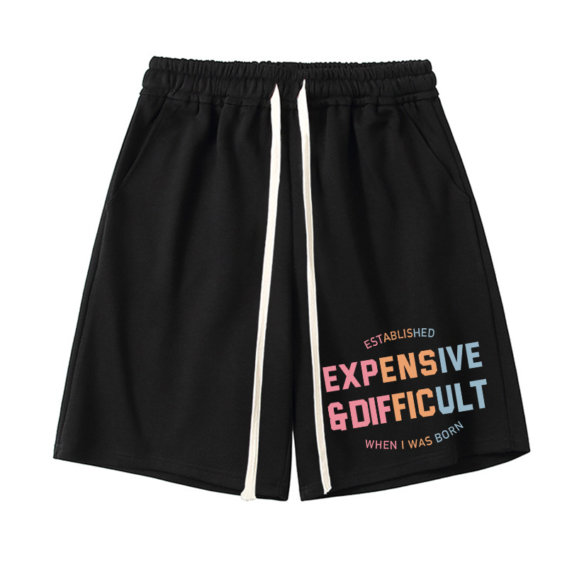 Vintage Expensive & Difficult Unisex Shorts
