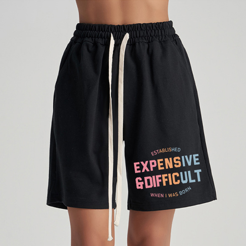 Vintage Expensive & Difficult Unisex Shorts