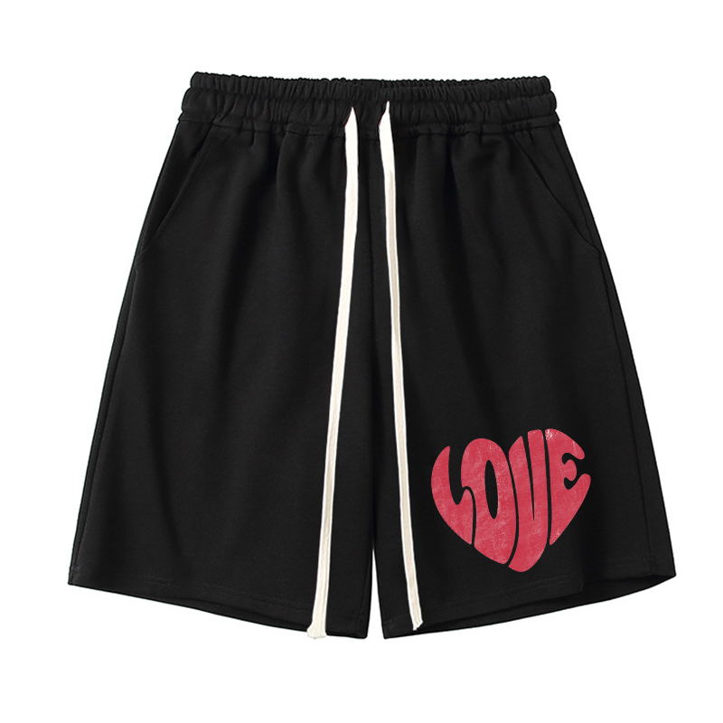 Vintage Love Unisex Shorts