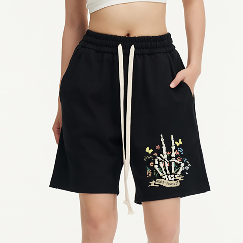 Vintage Good Energy Is Contagious Unisex Shorts