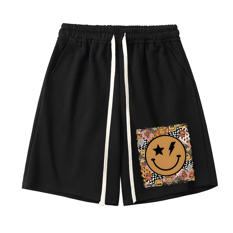 Vintage Smile Unisex Shorts