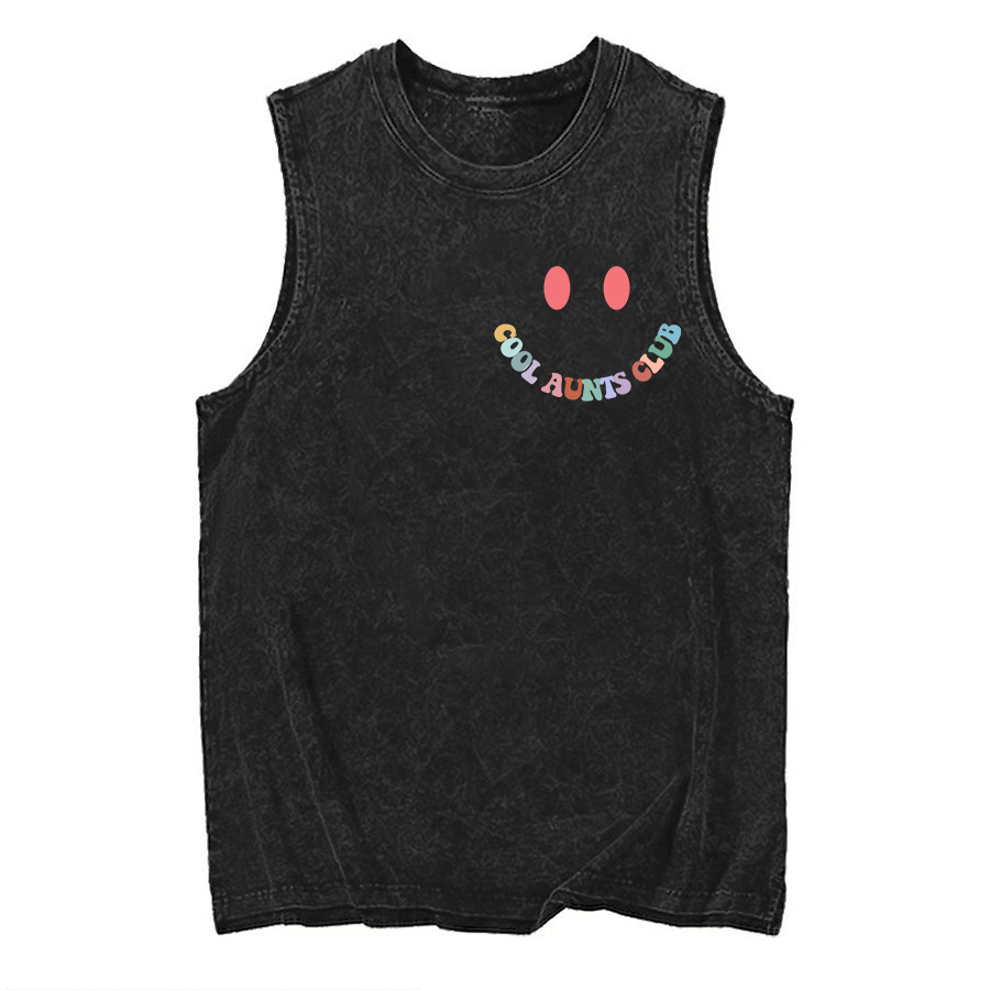 Vintage Cool Aunts Club Washed Tank