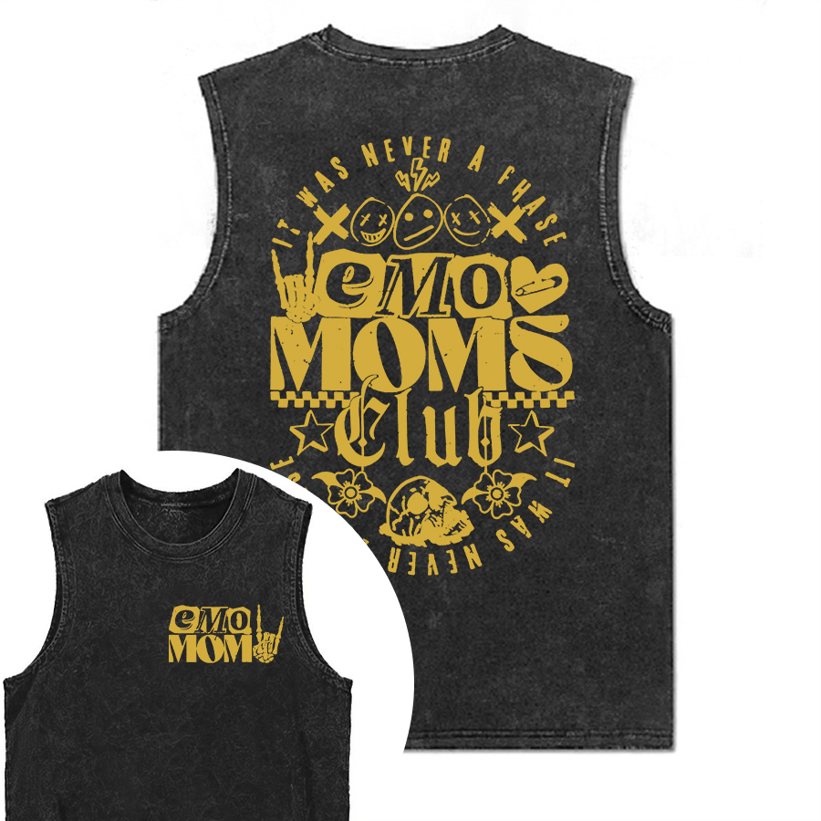 Vintage Emo Moms Club Washed Tank