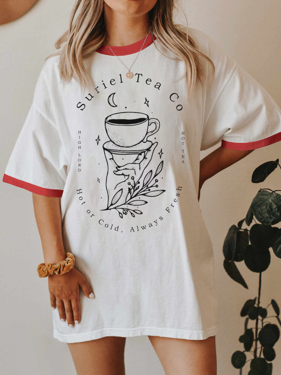 Retro House Of Wind Ringer Tee