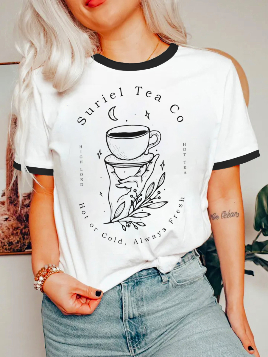 Retro House Of Wind Ringer Tee