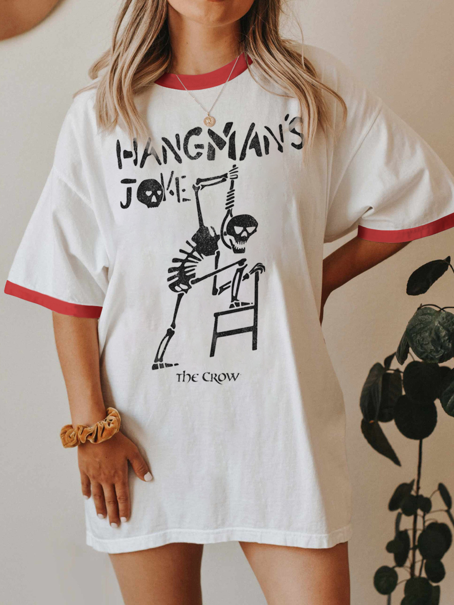 Hangman'S Joke The Crow Ringer Tee