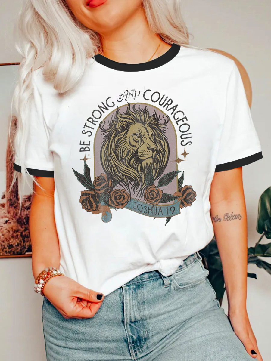 Vintage Bible Verse Ringer Tee