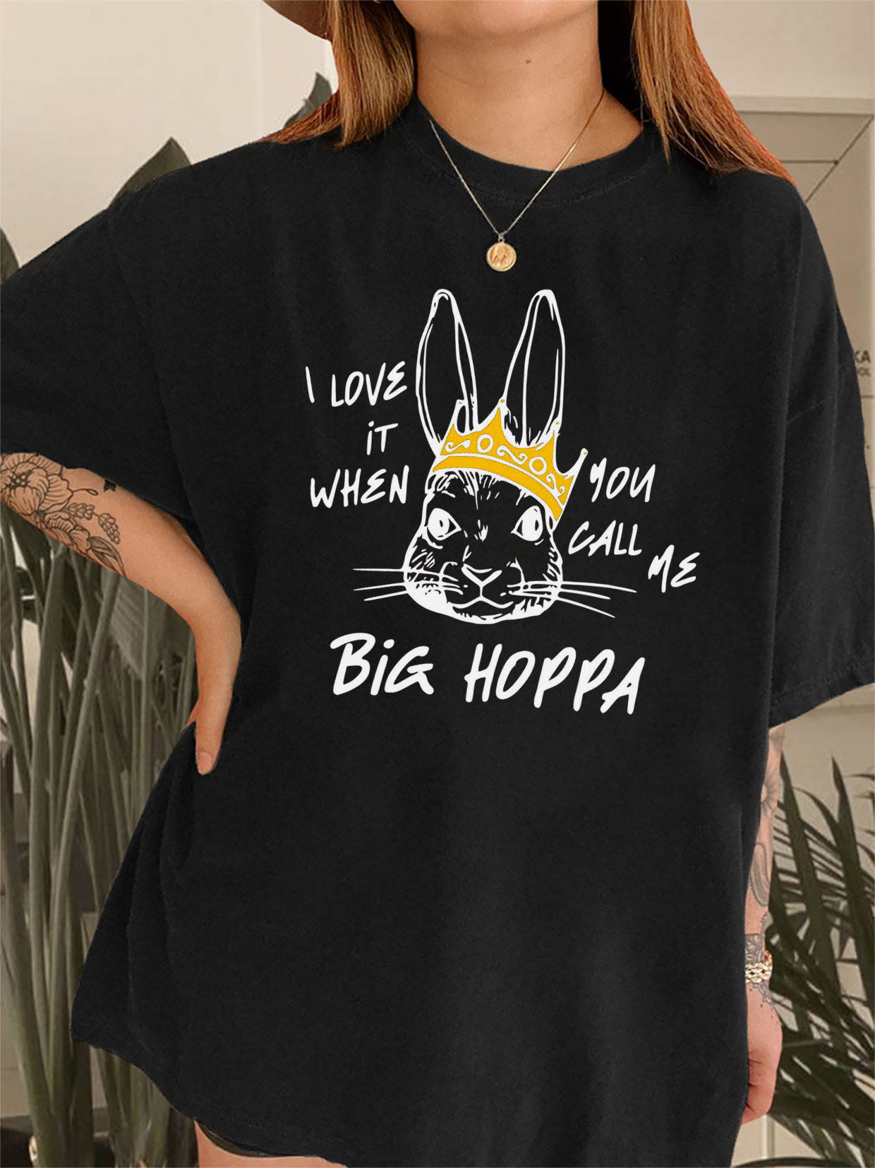 I Love It When You Call Me Big Hoppa Vintage Tee