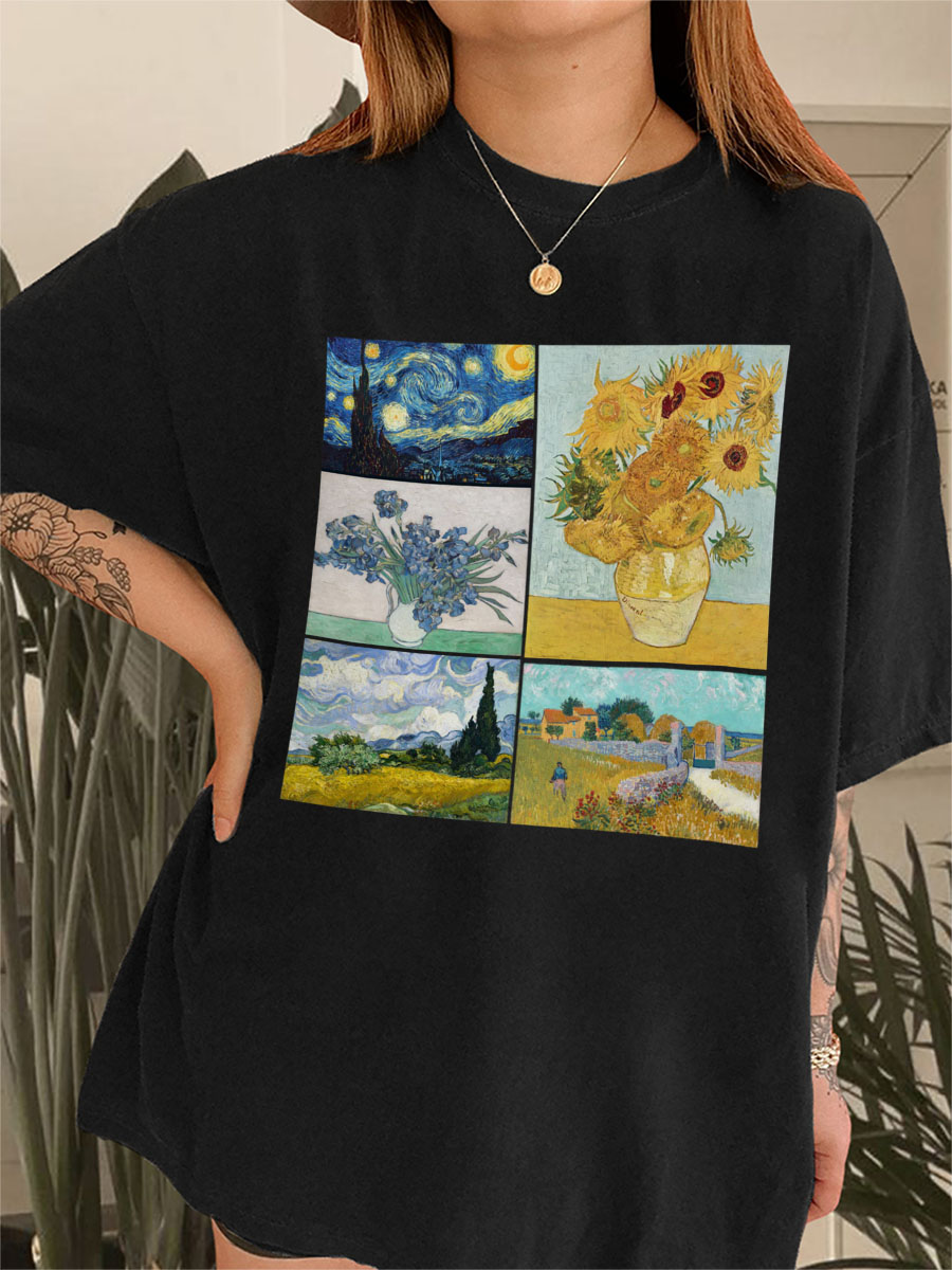 Vintage Van Gogh Paintings Tee