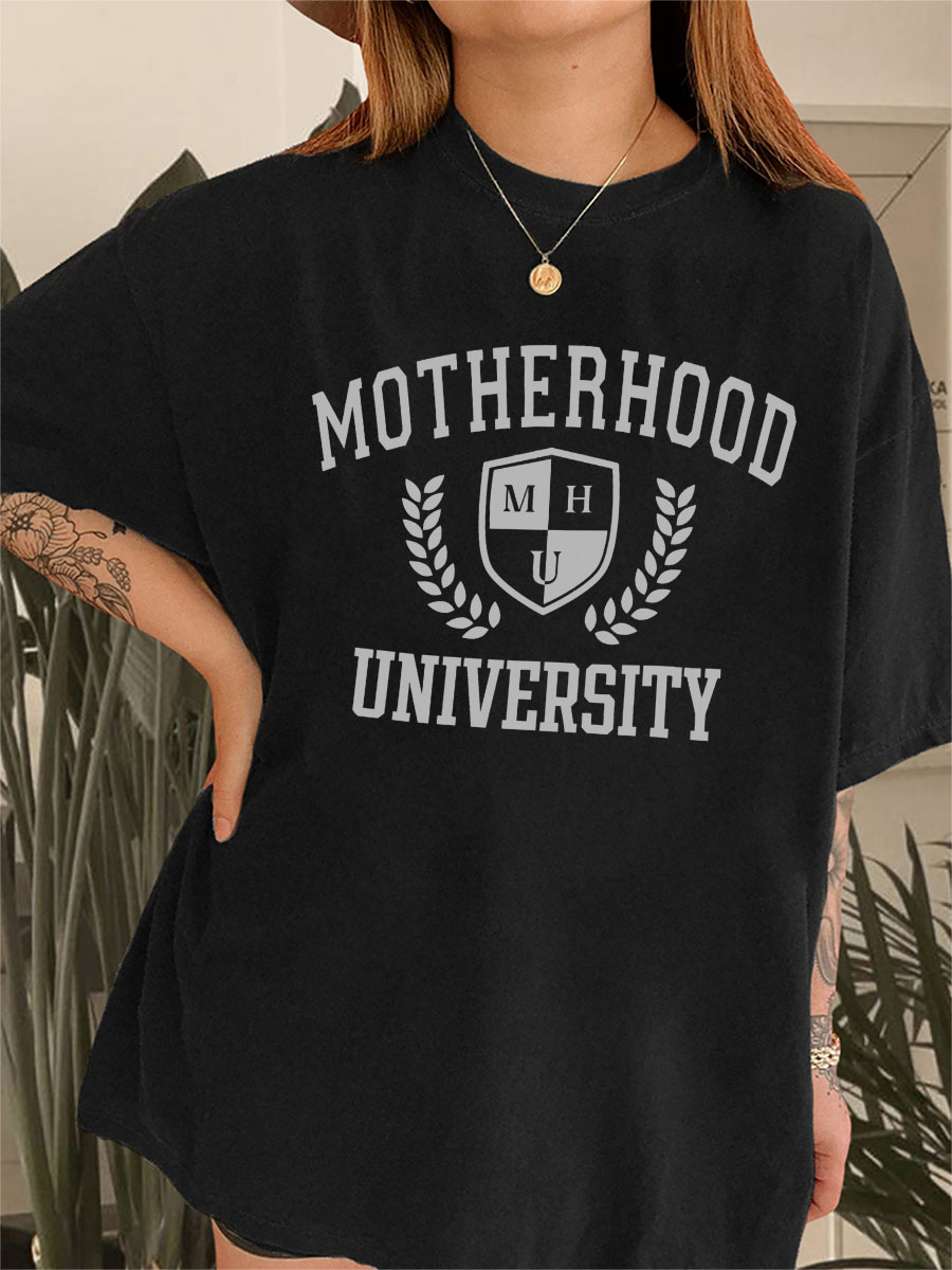 Vintage Motherhood University Tee