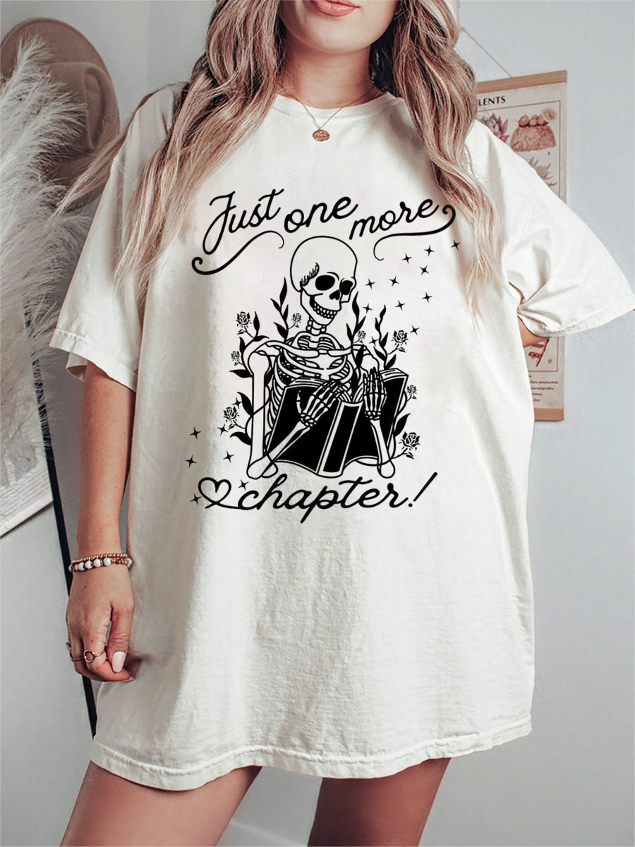 Vintage Just One A Chapter Skull Tee