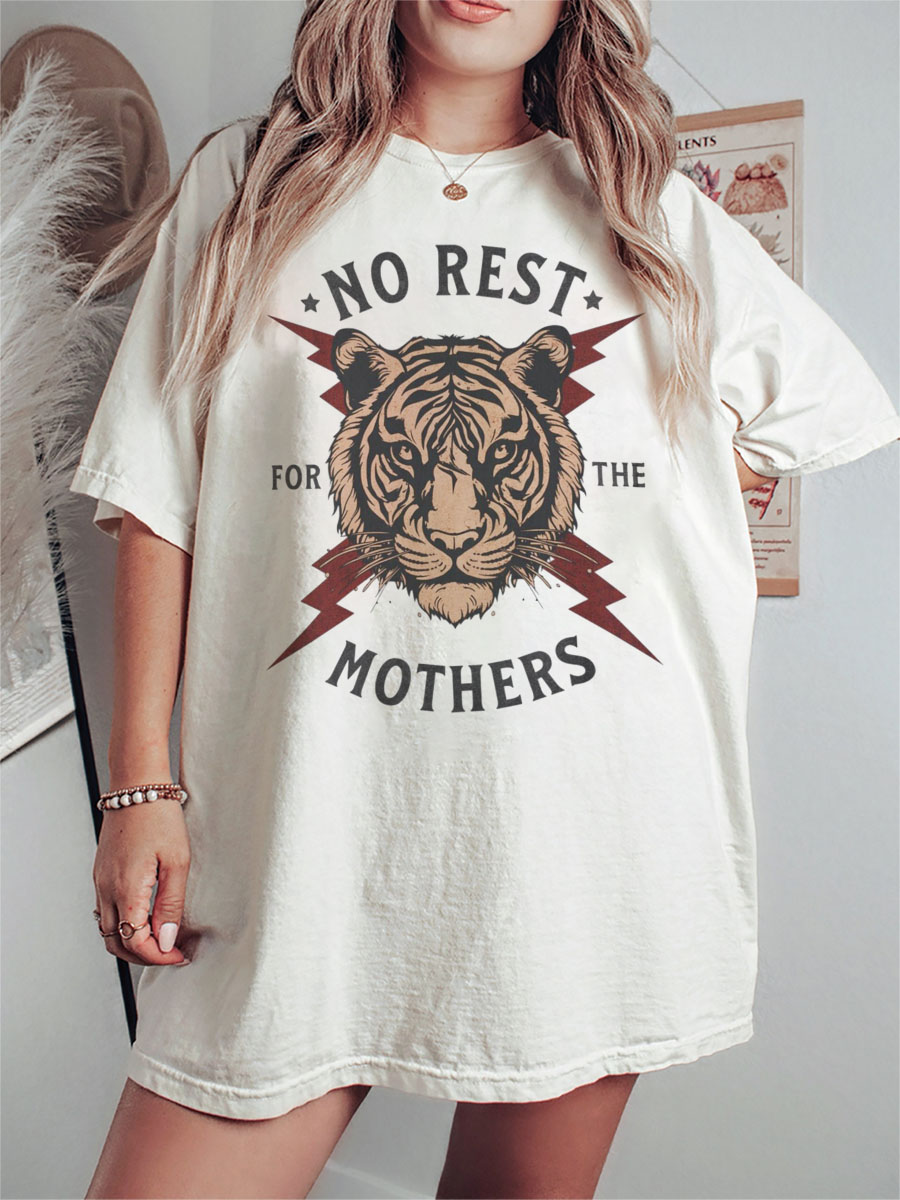 Vintage No Rest For The Mothers Shirt Tee