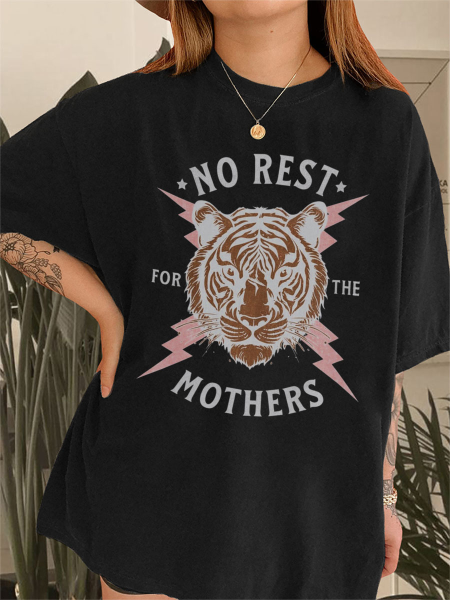 Vintage No Rest For The Mothers Shirt Tee