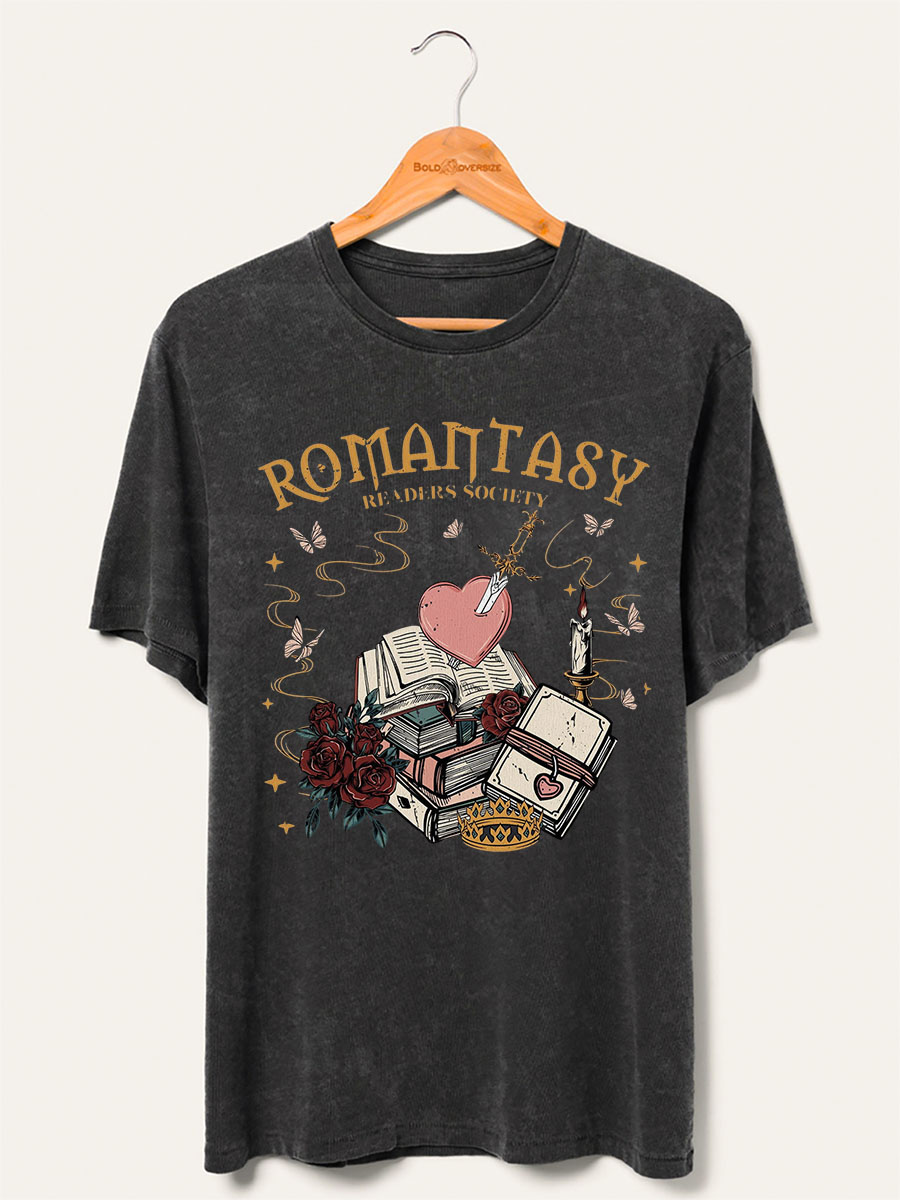 Vintage Romantasy Readers Tee