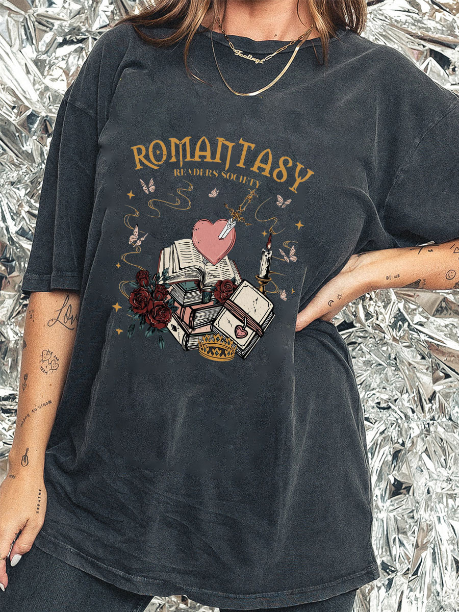 Vintage Romantasy Readers Tee