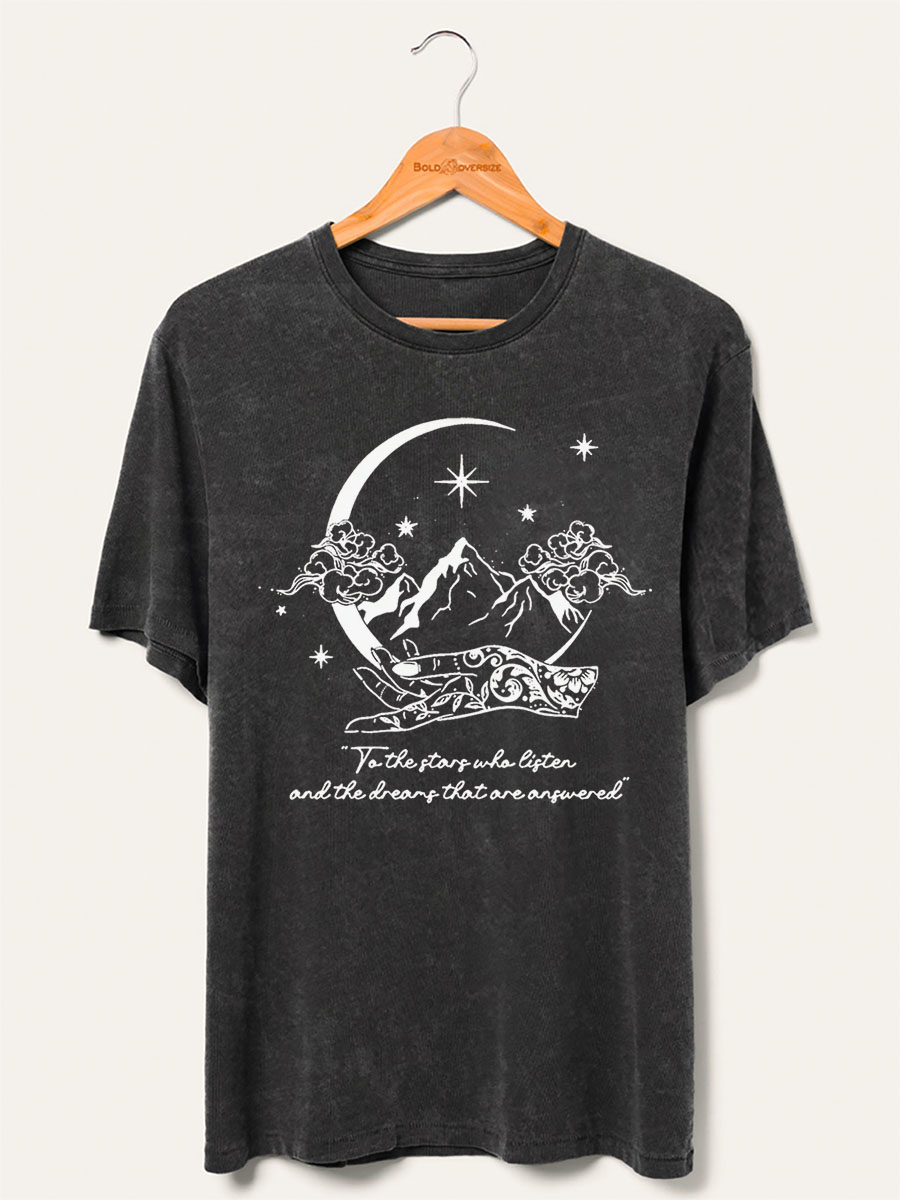 Vintage To The Stars Who Listen Tee