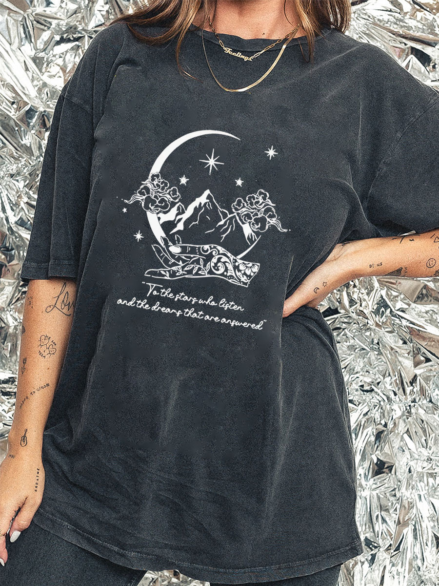 Vintage To The Stars Who Listen Tee