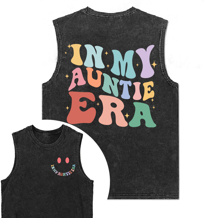 Vintage In My Auntie Era Washed Tank