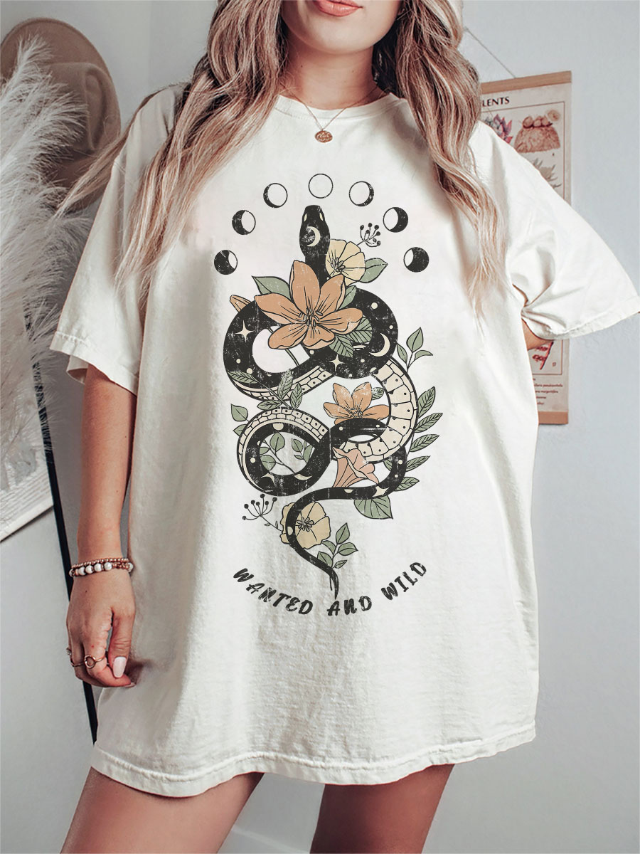 Vintage Wanted And Wild Tee