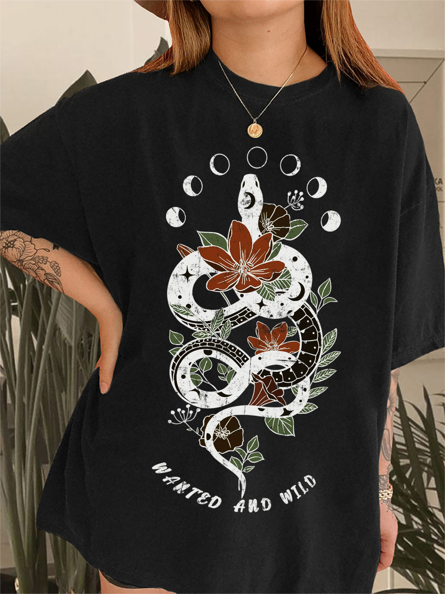 Vintage Wanted And Wild Tee