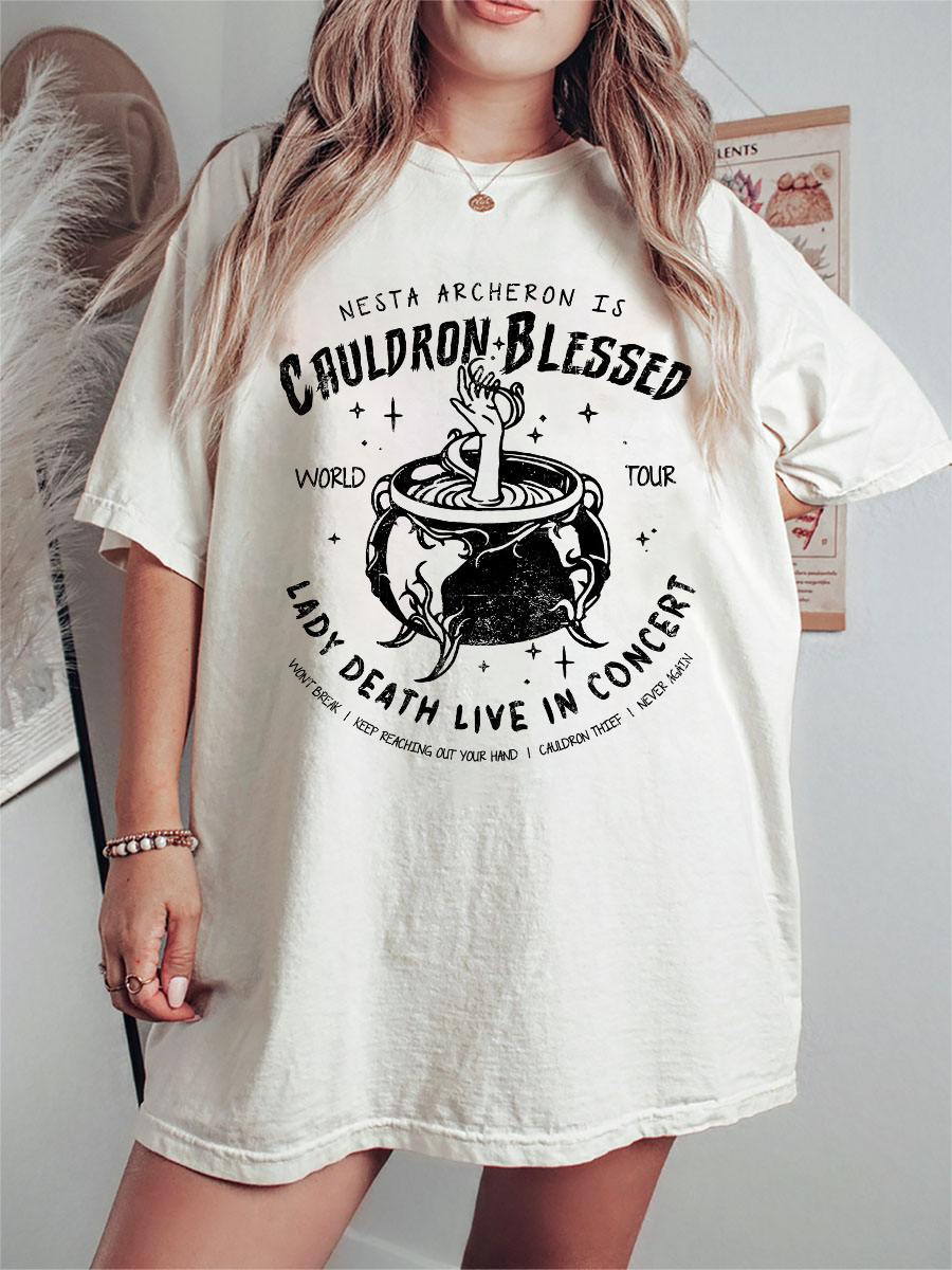 Vintage Nesta Archeron Is Cauldron Blessed Tee