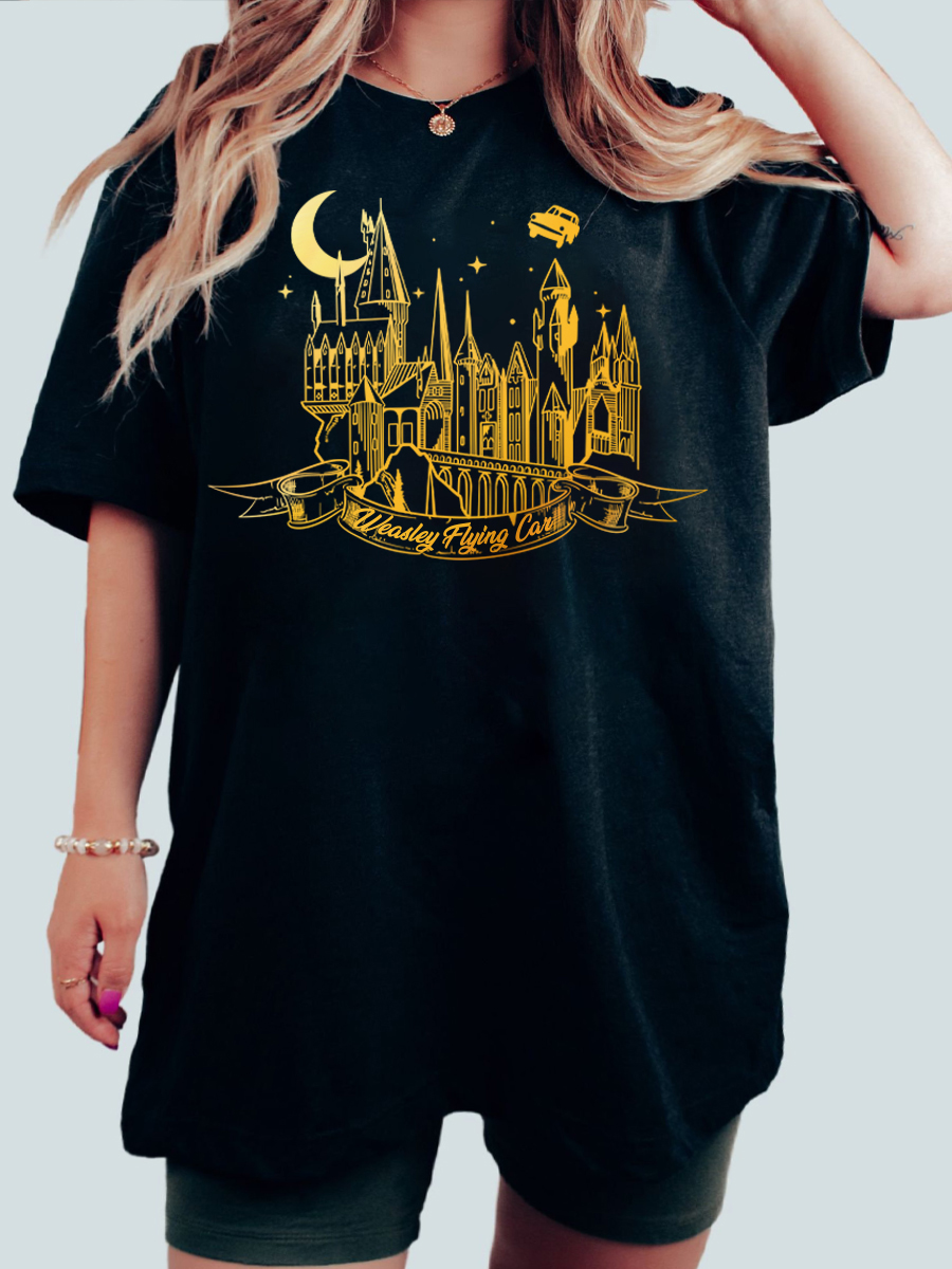 Vintage Flying Car Tee