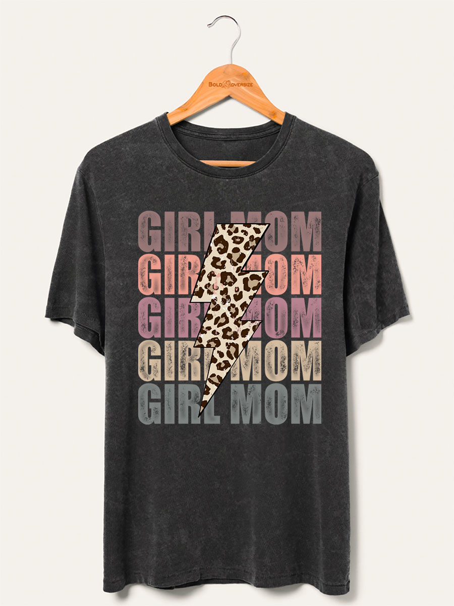 Vintage Girl Mom Rock Tee