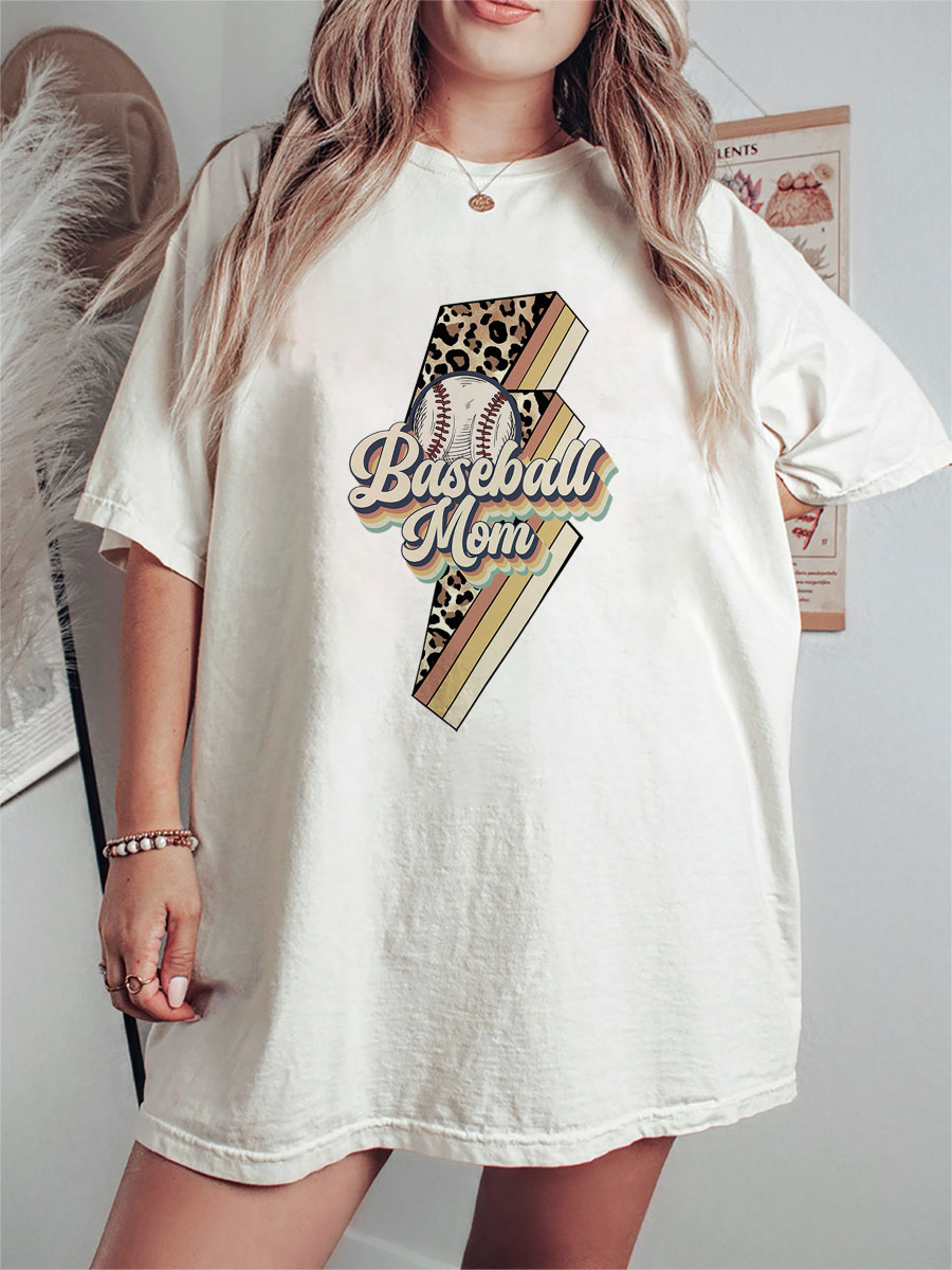Vintage Baseball Mom Vintage Tee