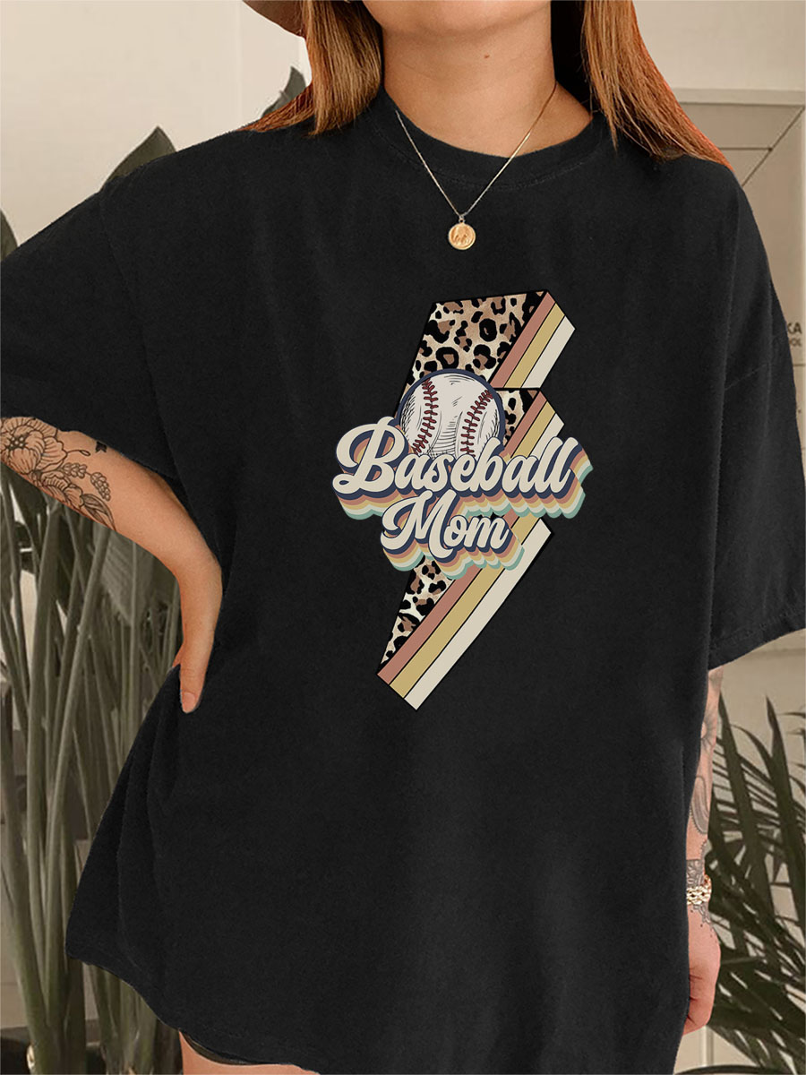 Vintage Baseball Mom Vintage Tee