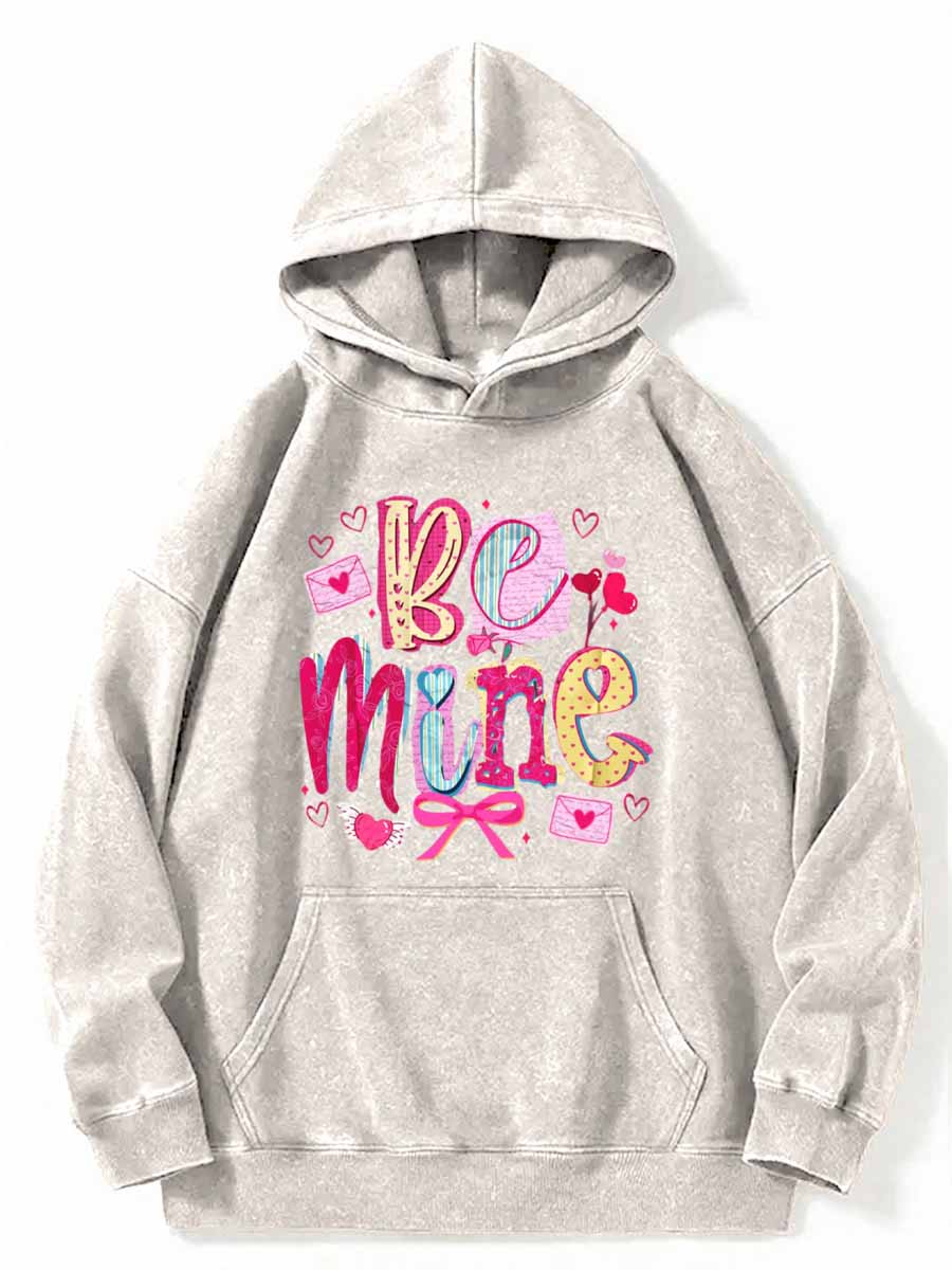 Vintage Be Mine Washed Hoodie