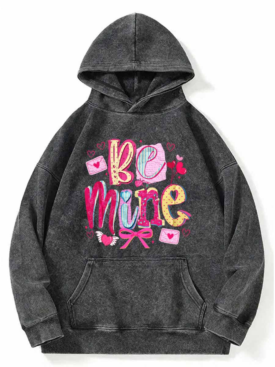 Vintage Be Mine Washed Hoodie