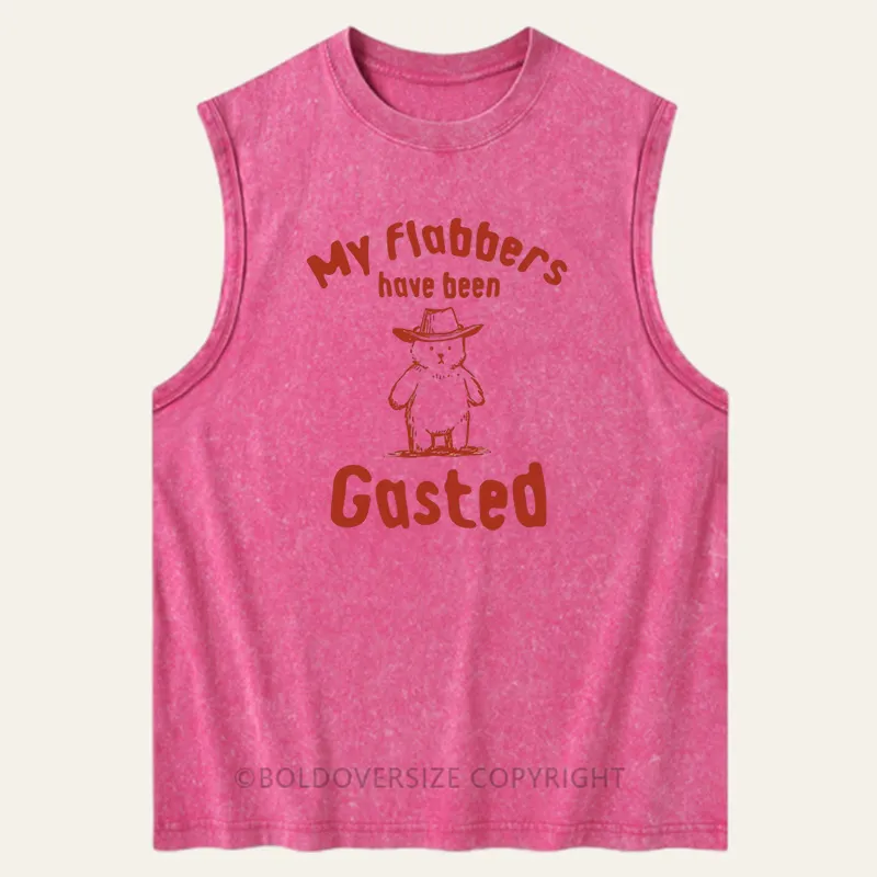 Vintage My Flabbers Have Been Gasted Washed Tank