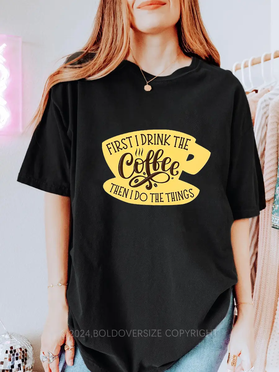 Vintage Drink The Coffee Tee