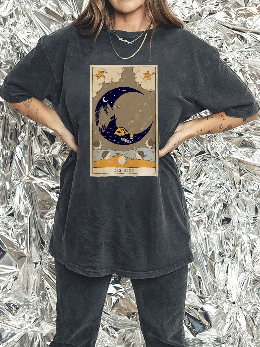 The Moon Tarot Card Shirt