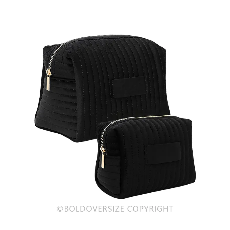 Vintage Velvet Makeup Bag