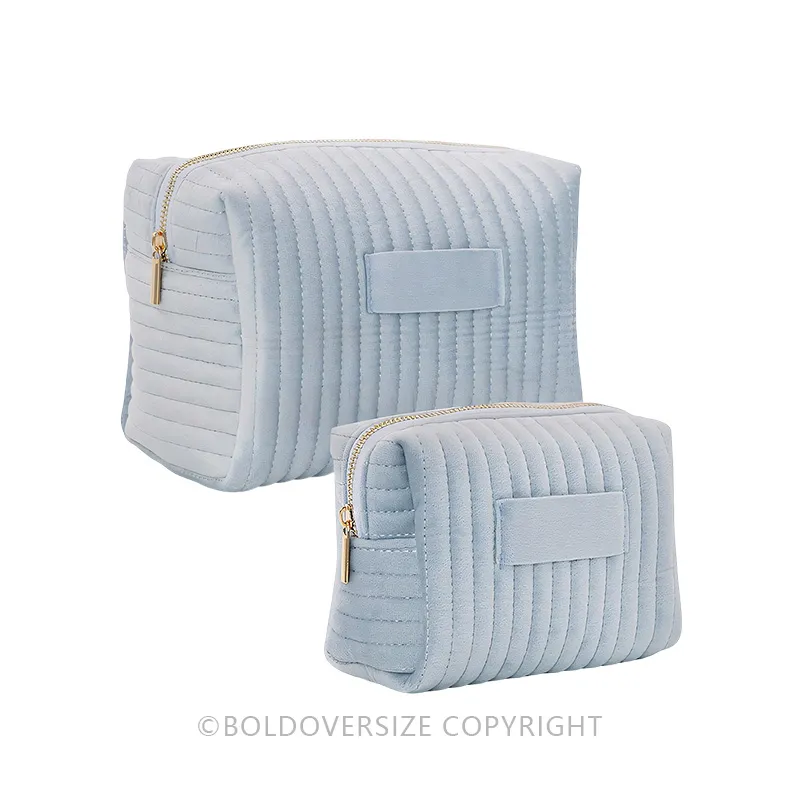 Vintage Velvet Makeup Bag