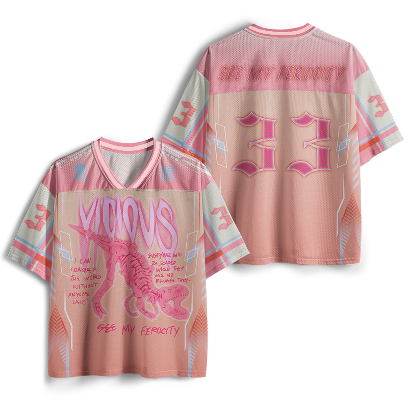 Vintage See My Ferocity Mesh Jersey