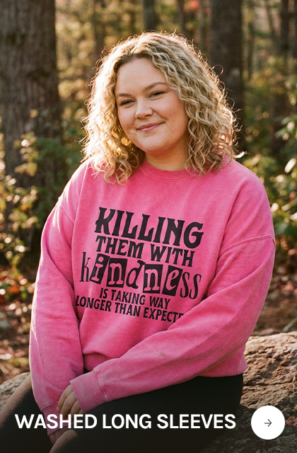 Washed Long Sleeve Shirt