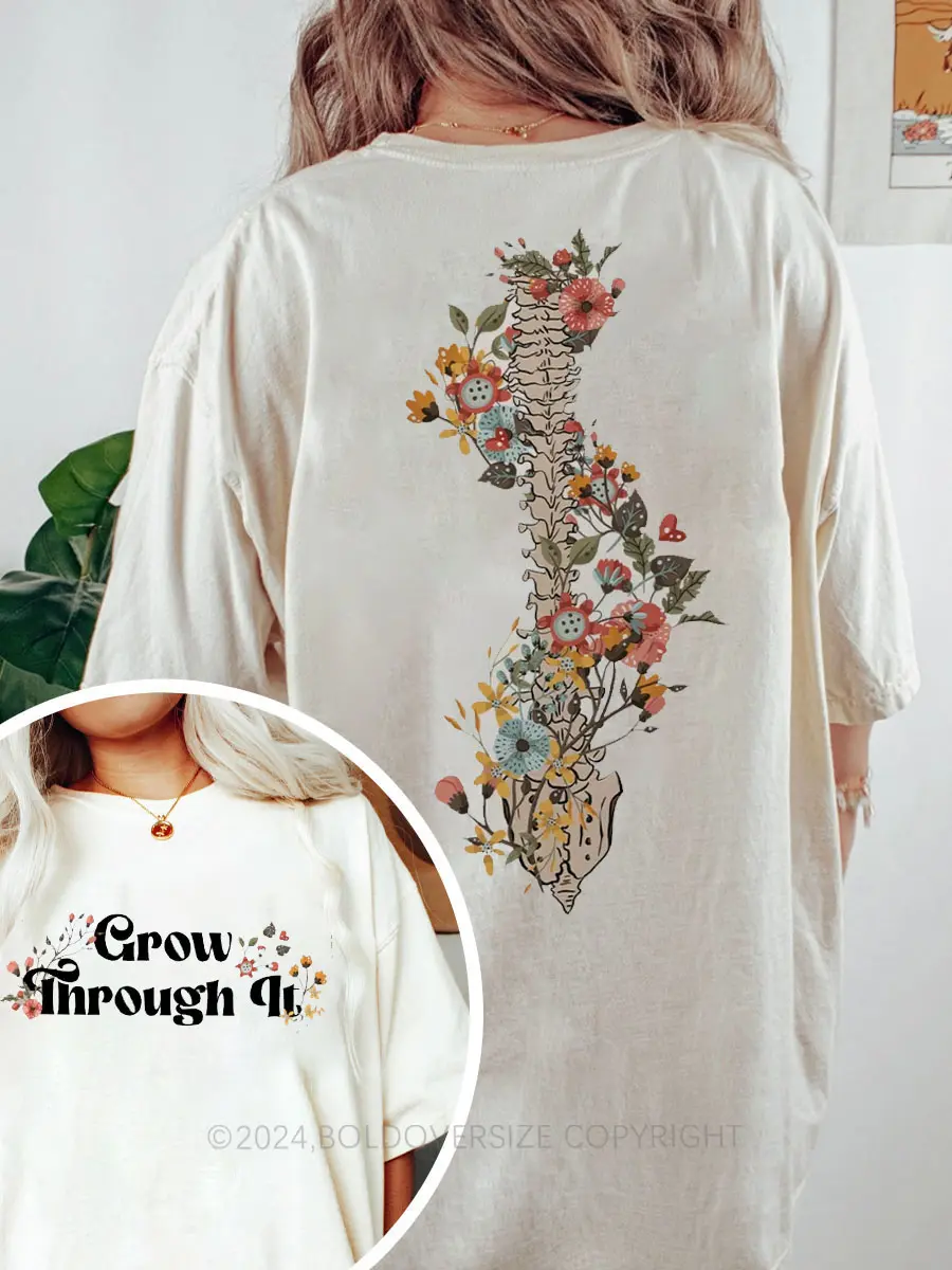 Vintage Grow Through It Tee